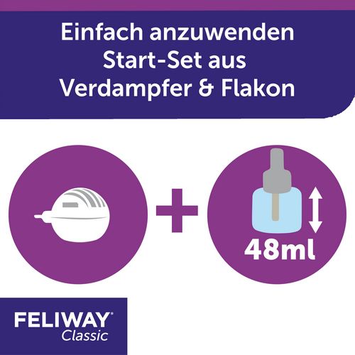 FELIWAY Classic Start-Set - Verdampfer zur Entspannung von Katzen