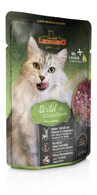 Leonardo - Katzenfutter - Finest Selection - WILD & BLUEBERRY - 16 x 85 g