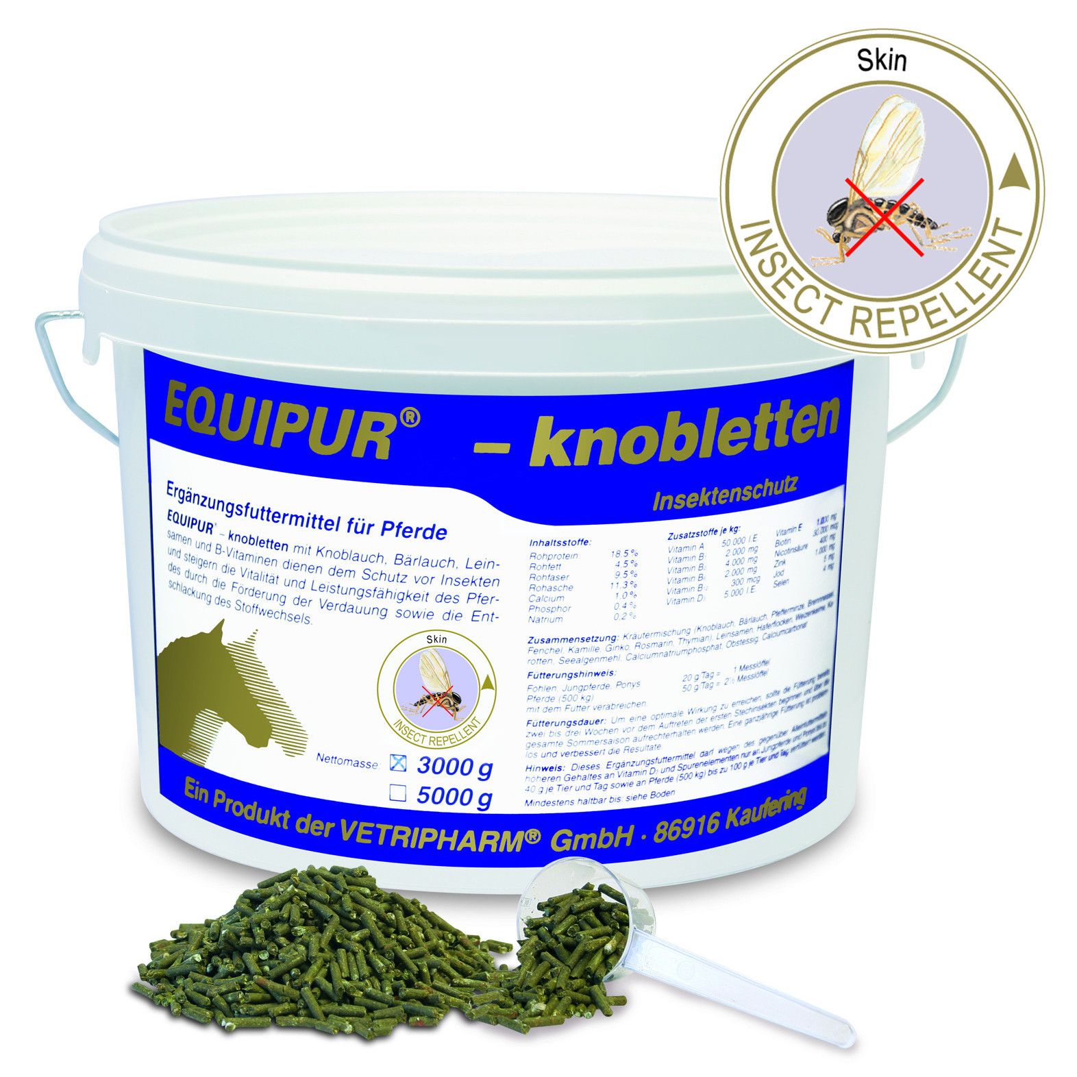 Vetripharm Equipur knobletten