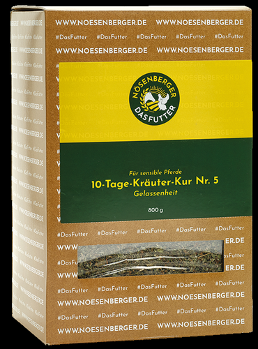 Nösenberger Kräuter Kur Nr. 5 Gelassenheit 800 g Karton