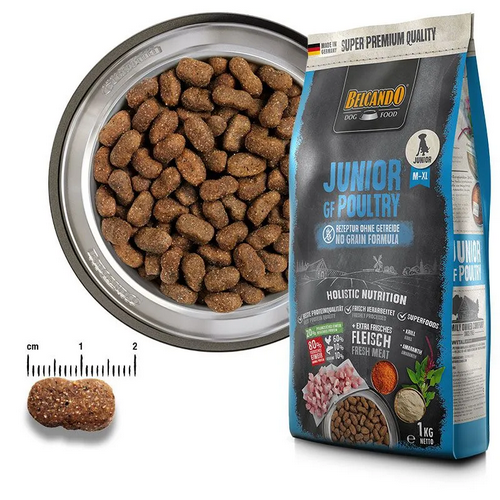 Belcando - JUNIOR - 4 kg - Hundefutter - getreidefrei - GF POULTRY
