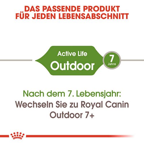 Royal Canin Outdoor Katzen Trockenfutter für Freigänger