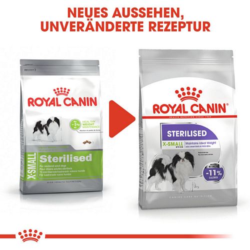 Royal Canin STERILISED X-SMALL Trockenfutter für kastrierte sehr kleine Hunde
