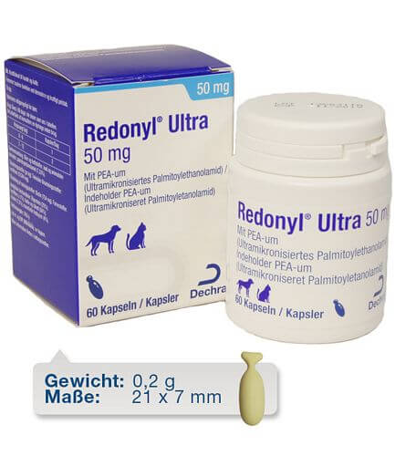 Redonyl Ultra 50 mg für kleine Hunde und Katzen bis 12 kg bei Juckreiz von Albrecht