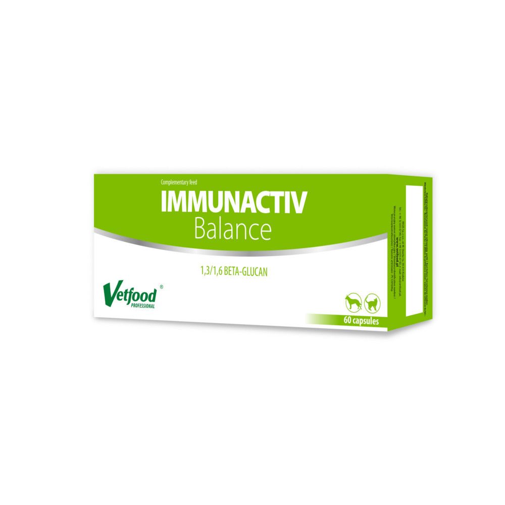 Immunactiv balance Kapseln für Hunde und Katzen von Vetfood