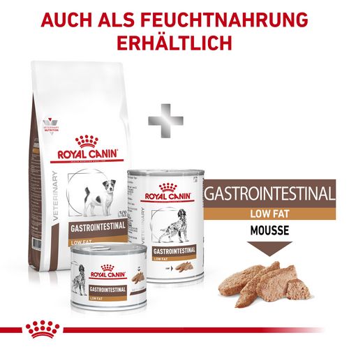 Royal Canin GASTROINTESTINAL LOW FAT SMALL DOGS Kombi