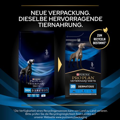 PURINA Pro Plan Veterinary Diets DRM DERMATOSIS - HUND 3 kg