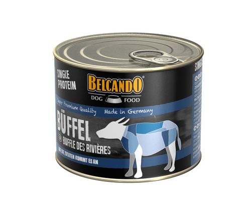 Belcando - Single Protein - BÜFFEL - 6 x 200 g - Hundefutter