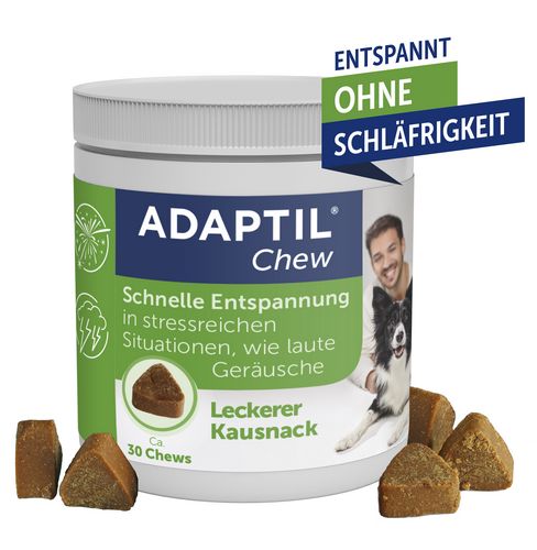 ADAPTIL Chew 30 Stück - Anti Stress Snack für Hunde ADAPTIL Chew 30 Stück - Anti Stress Snack für Hunde