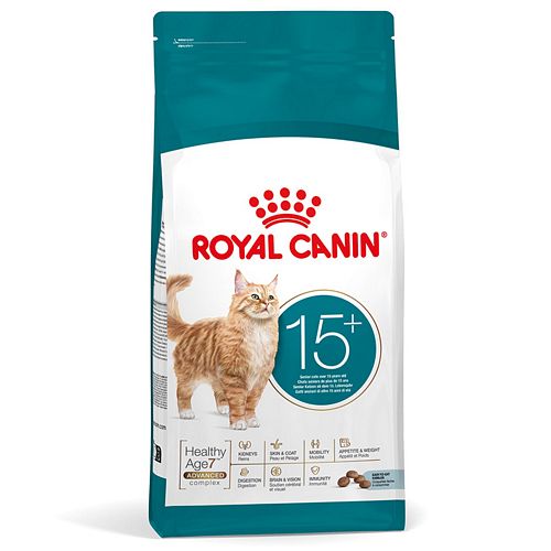 Royal Canin Ageing 15+ Trockenfutter Katze Rückseite
