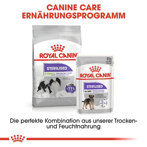 Royal Canin STERILISED X-SMALL Trockenfutter Kombi