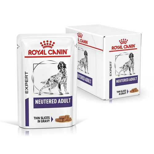 ROYAL CANIN Expert NEUTERED ADULT Nassfutter für Hunde Box