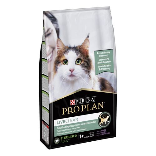 Purina - LIVECLEAR - STERILISED ADULT 1+ Jahre - Truthahn - 7 Kg