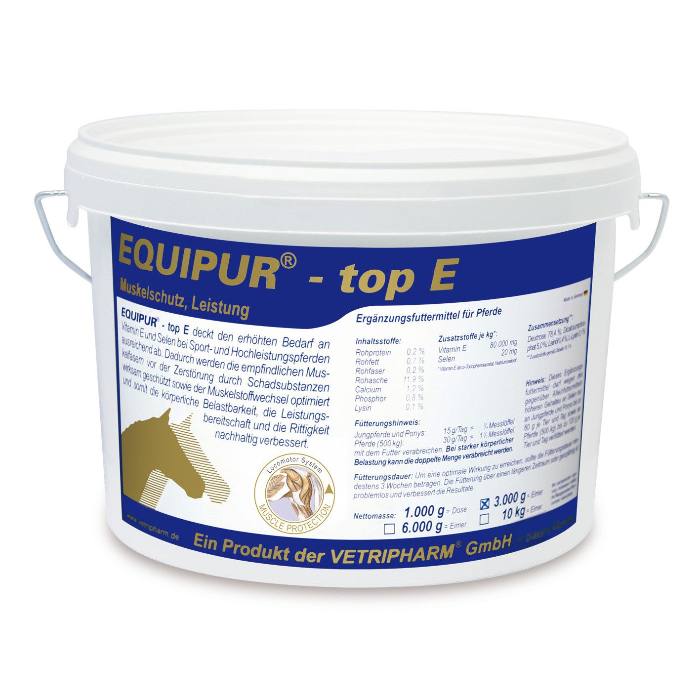 Vetripharm Equipur top E