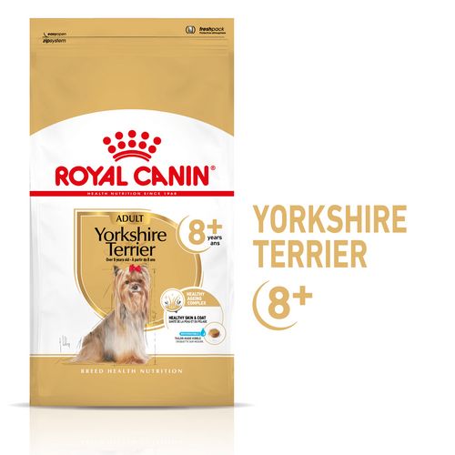 Royal Canin Yorkshire Terrier 8+ Trockenfutter für ältere Hunde 1,5 Kg