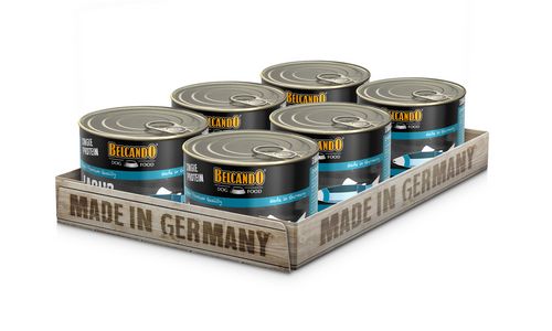 Belcando - Single Protein - LACHS - 6 x 200 g - Hundefutter