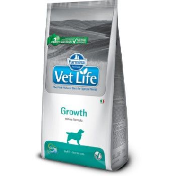 Farmina Vet Life Dog Growth 2kg Trockenfutter für Hunde