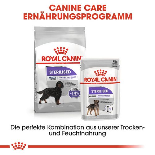 Royal Canin STERILISED MAXI Trockenfutter Kombi