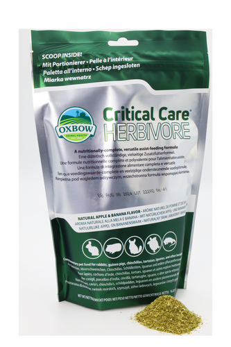 Critical Care Herbivore für Heimtiere Banane/Apfel 454 g