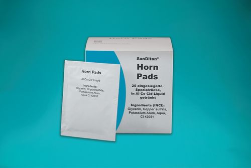 SanDitan Horn Pads für Pferde von Veyx-Pharma 25 Pads