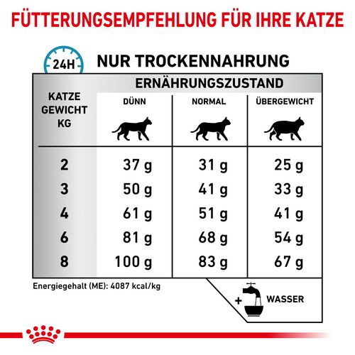 Royal Canin Veterinary HYPOALLERGENIC Trockenfutter für Katzen 500 g