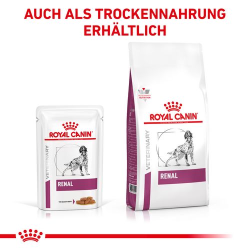 Royal Canin Veterinary RENAL Nassfutter für Hunde 12 x 100 g