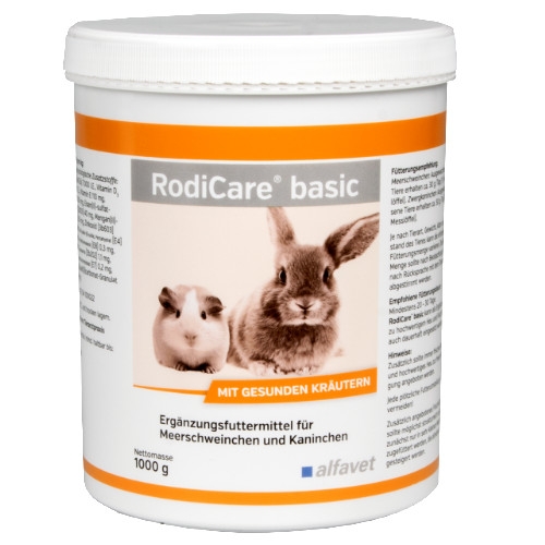 RodiCare basic bei Verdauungsstörungen für Heimtiere von alfavet