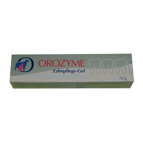 OROZYME Zahnpflege Gel 70 g für Hund und Katze von ecuphar