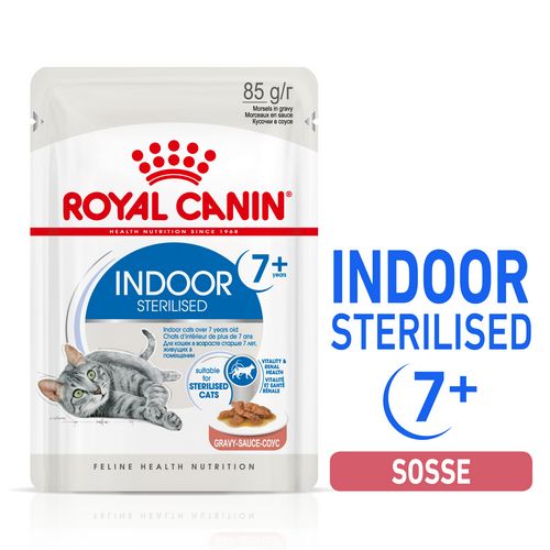Royal Canin INDOOR 7+ Sterilised in Soße Nassfutter