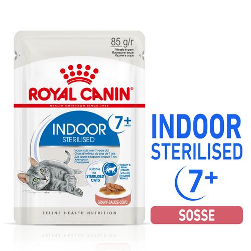 Royal Canin INDOOR 7+ Sterilised in Soße Nassfutter Royal Canin INDOOR 7+ Sterilised in Soße Nassfutter