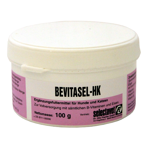 Bevitasel-HK 100g Vitamin-B für Hunde und Katzen von Selectavet