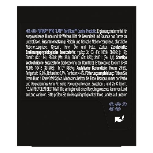 Purina - Pro Plan - FortiFlora - CHEWS - HUND - 30 Kautabletten