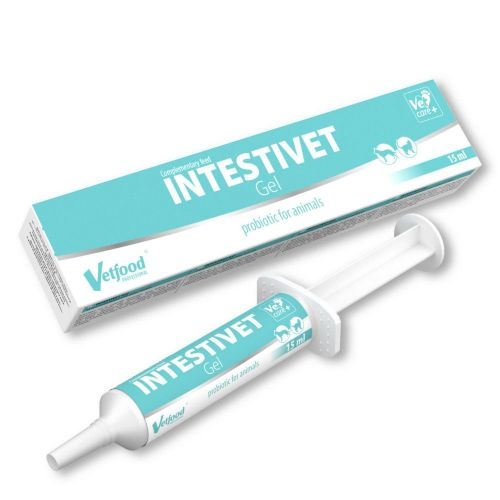 Intestivet Gel 15ml für Hunde, Katzen und Heimtiere von Vetfood