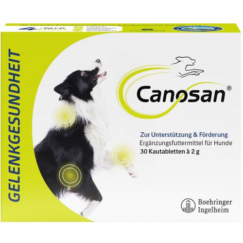 Boehringer Ingelheim - CANOSAN - à 2 g - Hund - 30 Kautabletten Boehringer Ingelheim - CANOSAN - à 2 g - Hund - 30 Kautabletten