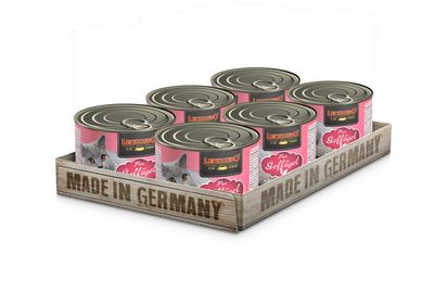 Leonardo - Katzenfutter - GEFLÜGEL PUR - 6 x 200 g