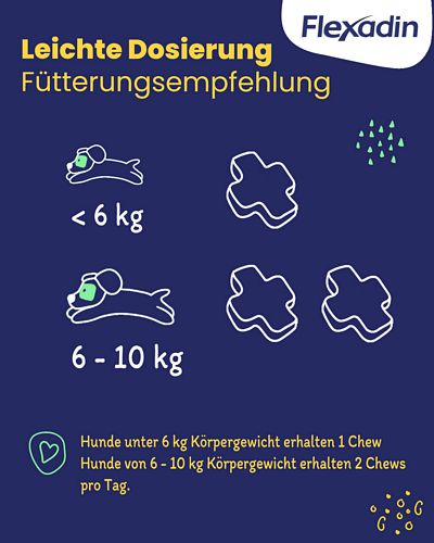 Vetoquinol - Flexadin - Young Dog MINI - 60 Chews 