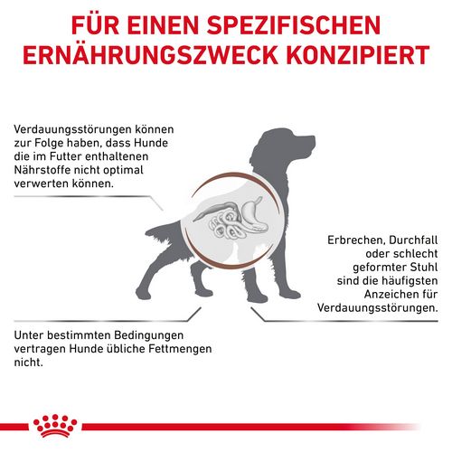 Gastrointestinal Low Fat Canine 12x200g Nassfutter bei Magen-& Darmproblemen von Royal Canin