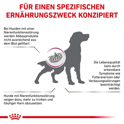 Royal Canin Veterinary RENAL SELECT Trockenfutter für Hunde 2 kg