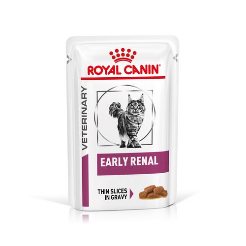 Royal Canin Veterinary EARLY RENAL Nassfutter für Katzen 12 x 85 g