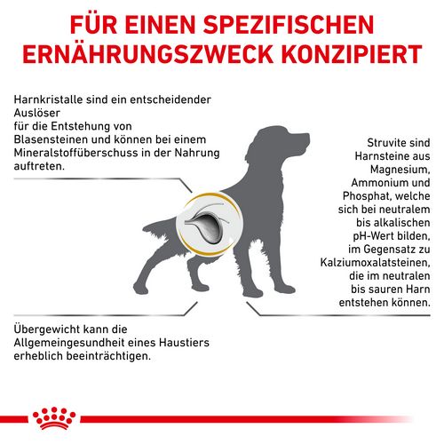 Royal Canin Veterinary URINARY S/O MODERATE CALORIE Trockenfutter für Hunde 12 kg