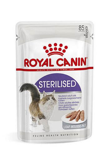 Royal Canin STERILISED Mousse Nassfutter für ausgewachsene kastrierte Katzen