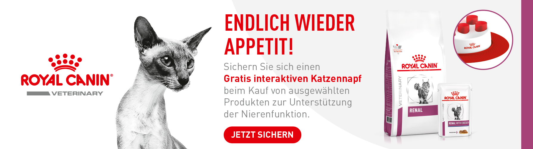 Royal Canin Veterinary Renal Produkte Royal Canin Veterinary Renal Produkte