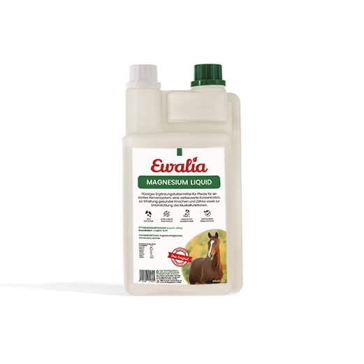 Ewalia - MAGNESIUM Liquid für Pferde - 1 L