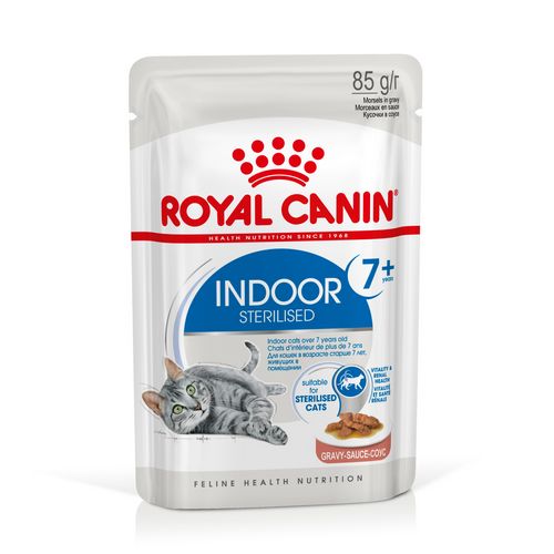 Royal Canin INDOOR 7+ Sterilised in Soße Nassfutter