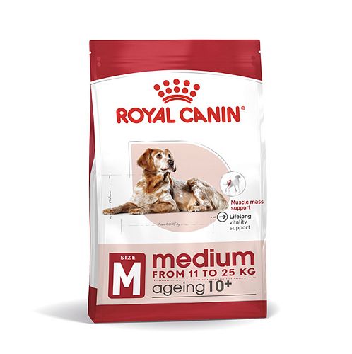 Royal Canin MEDIUM Ageing 10+ Trockenfutter für ältere mittelgroße Hunde 15kg
