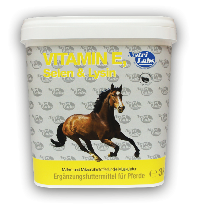 NutriLabs Vitamin E, Selen & Lysin Pulver 3 kg