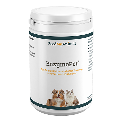 EnzymoPet von FeedMyAnimal für Hunde und Katzen zur Unterstützung bei exokriner Pankreasinsuffizienz 500g