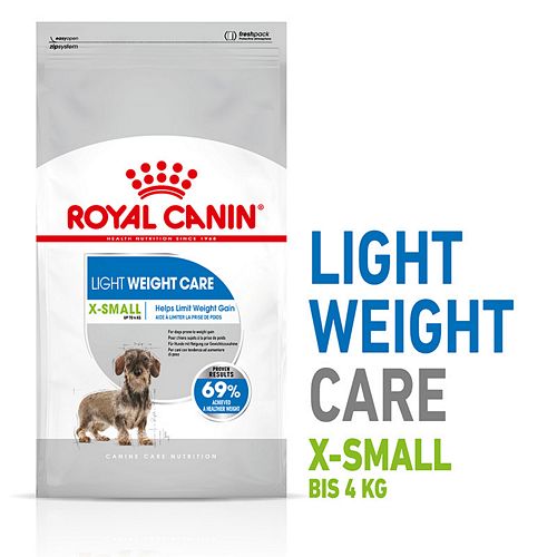 Royal Canin LIGHT WEIGHT CARE X-SMALL - Trockenfutter für sehr kleine Hunde - 1,5 kg