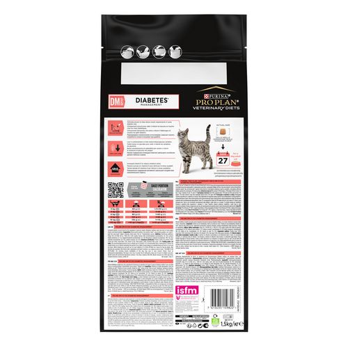 Purina PRO PLAN Veterinary Diets DM DIABETES MANAGEMENT KATZE 1,5 kg