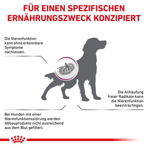 Royal Canin Veterinary EARLY RENAL Trockenfutter für Hunde 2 kg